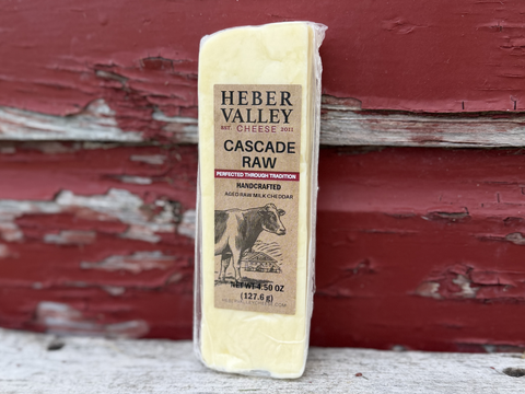 Cascade Raw Milk Cheddar 4.5oz