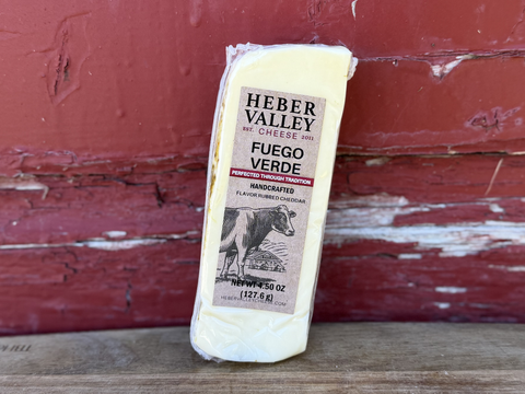 Fuego Verde Cheddar 4.5oz
