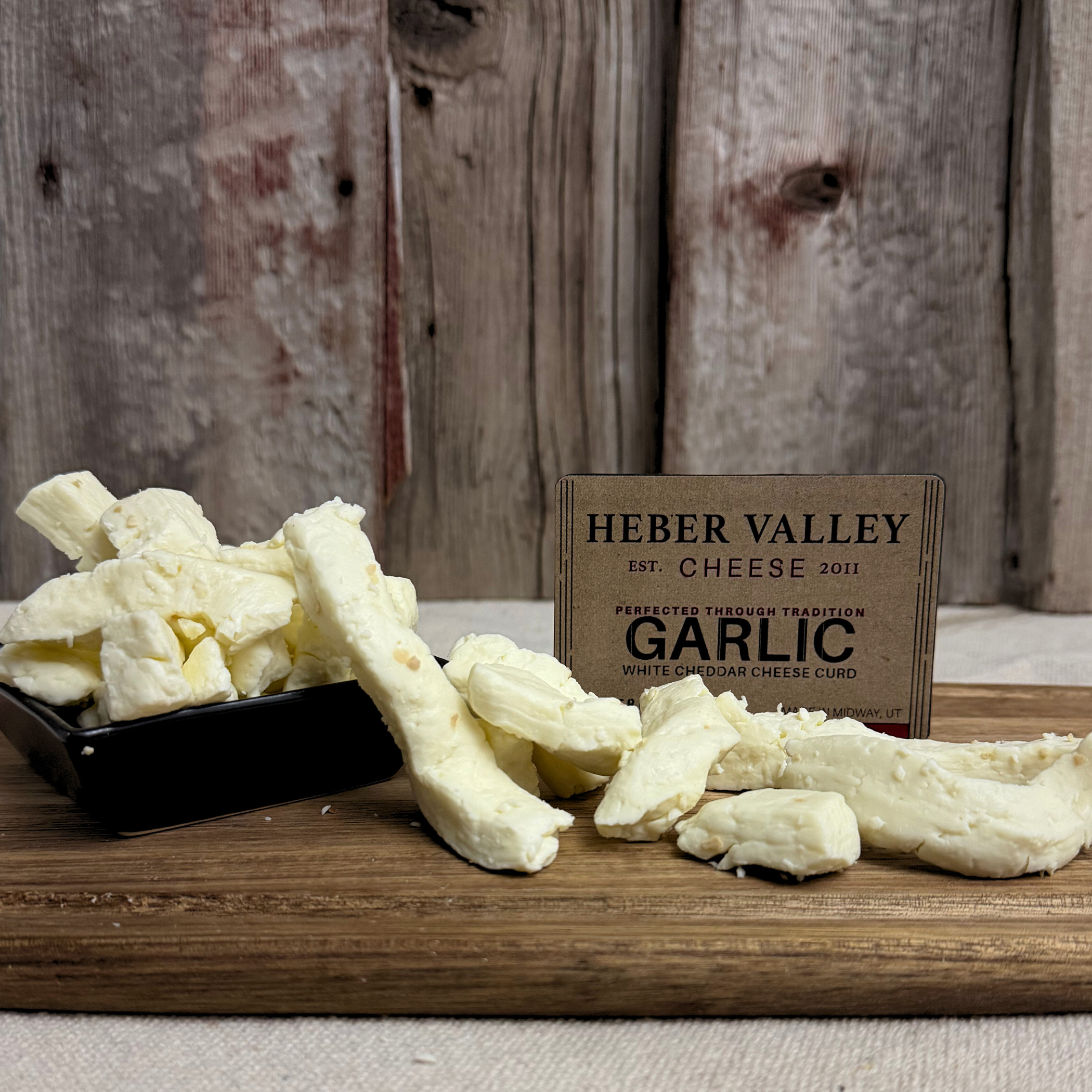 Our Herd's Curd: Garlic 8oz