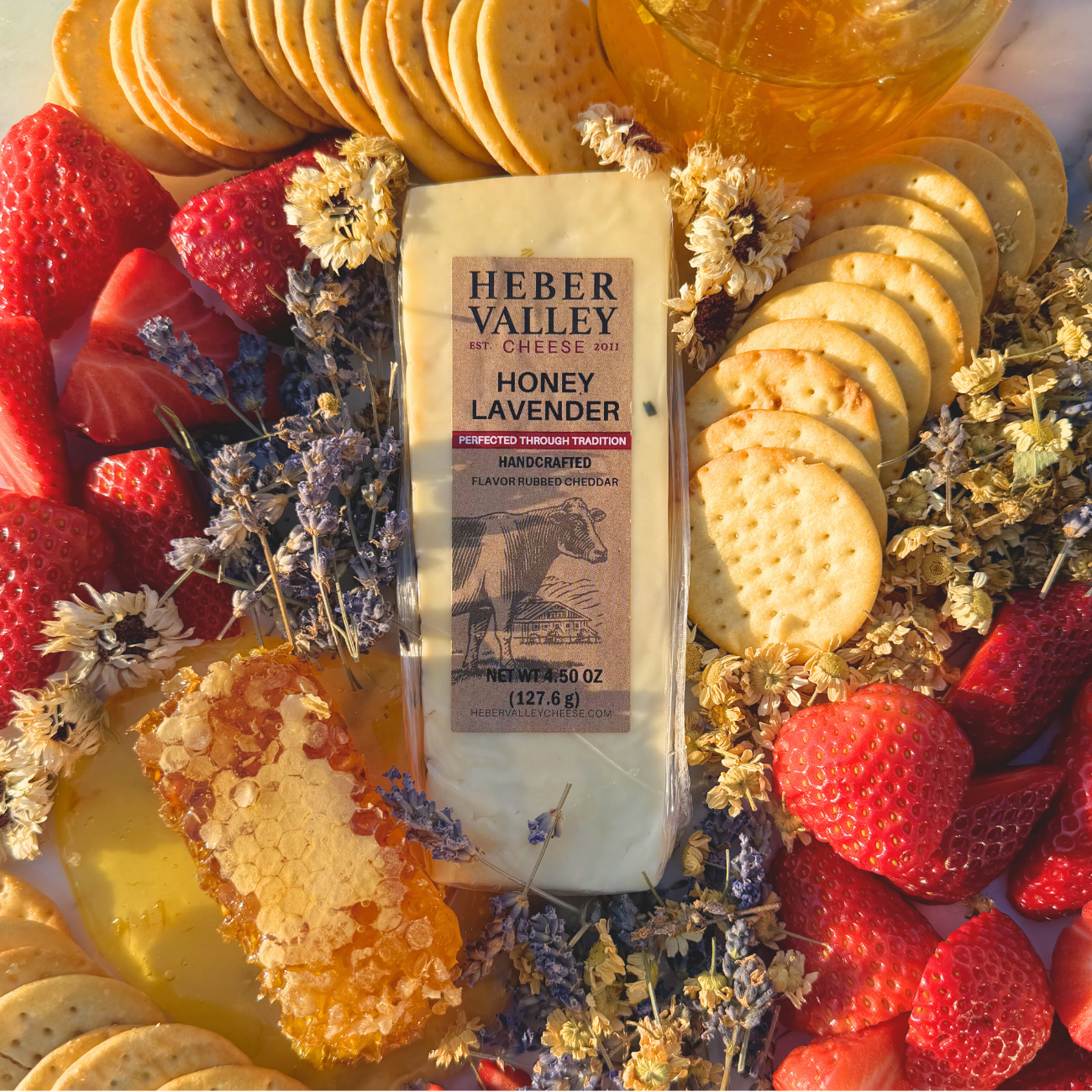 Honey Lavender Cheddar 4.5oz