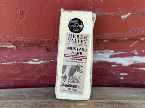 Mustard Herb Cheddar 4.5oz