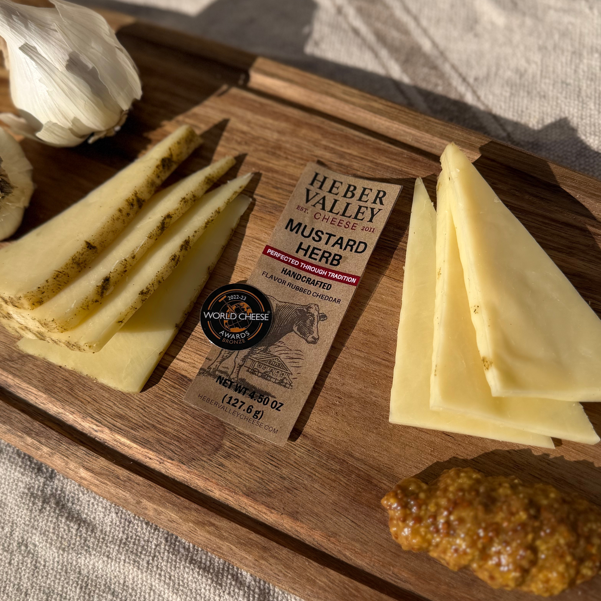 Mustard Herb Cheddar 4.5oz