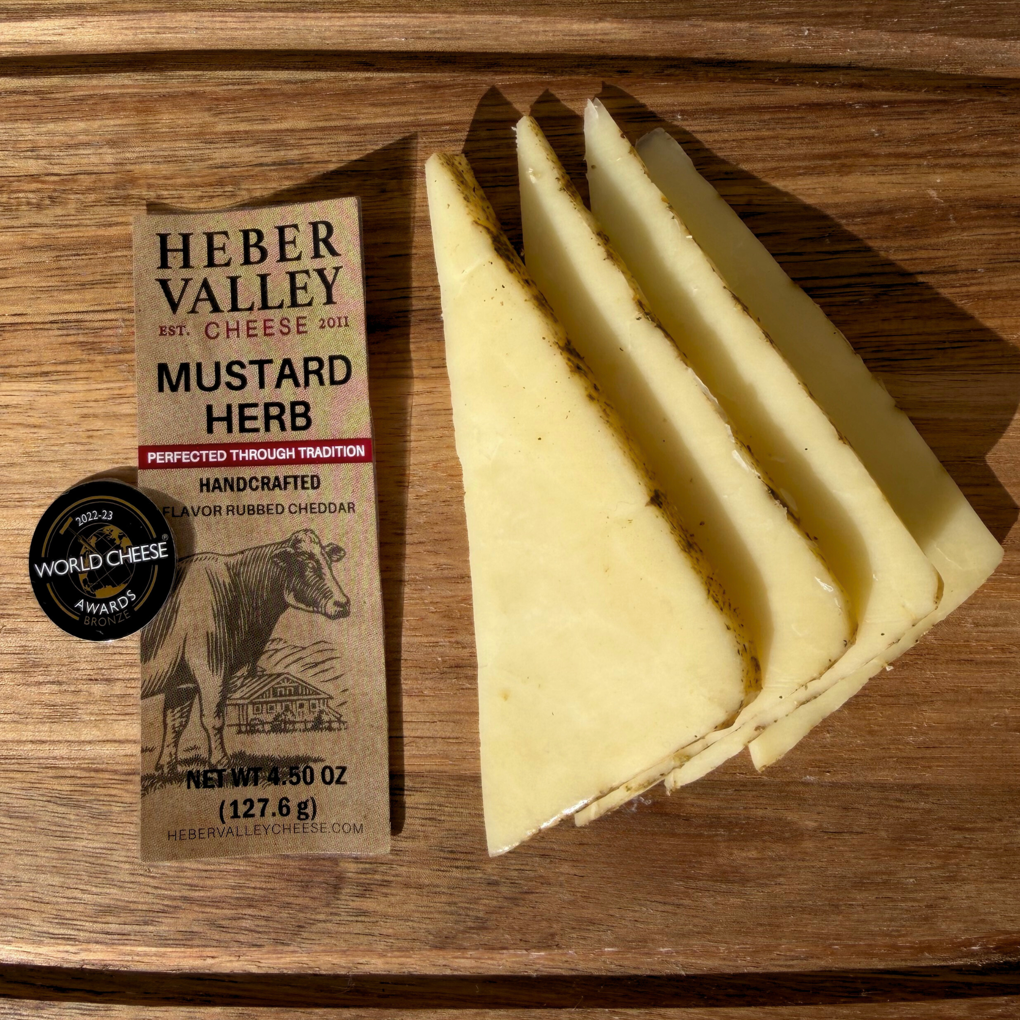 Mustard Herb Cheddar 4.5oz