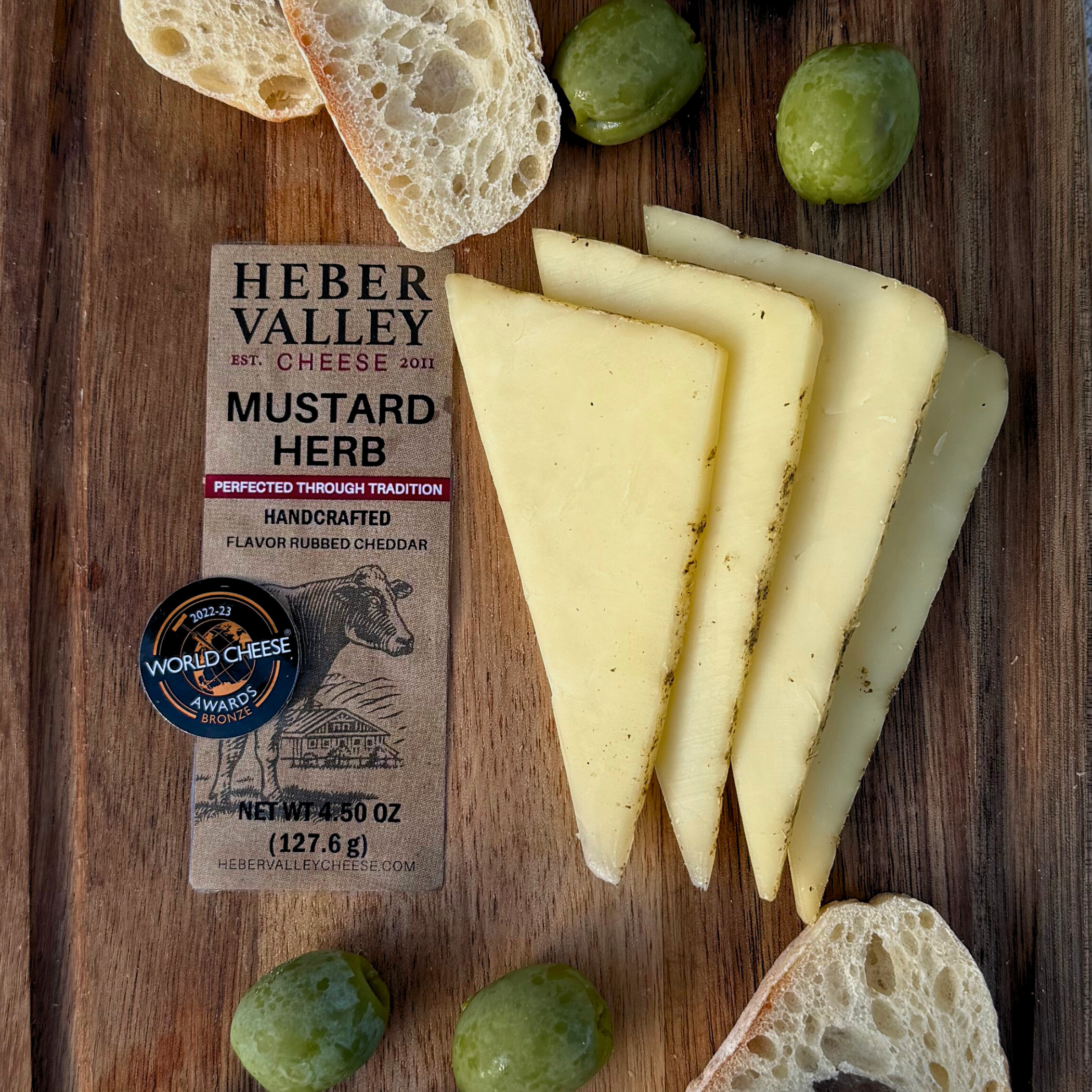 Mustard Herb Cheddar 4.5oz