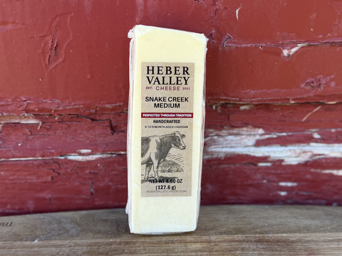 Snake Creek Medium Cheddar 4.5oz