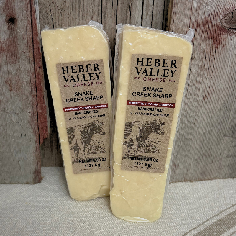 Snake Creek Sharp Cheddar 4.5oz