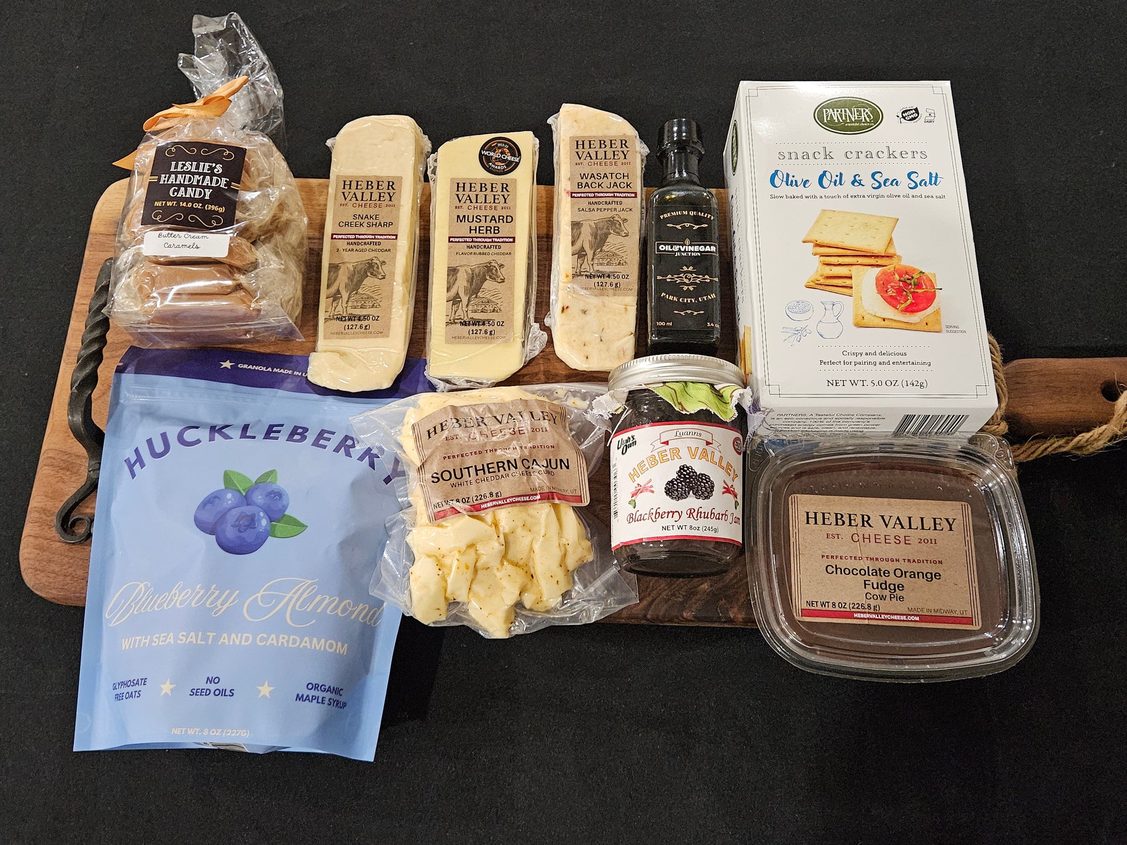 Taste of Utah Deluxe Cheese Box